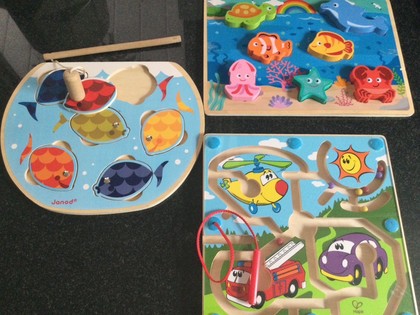 Houten speelgoed ,samen €5, Ophalen, Zo goed als nieuw, Overige typen