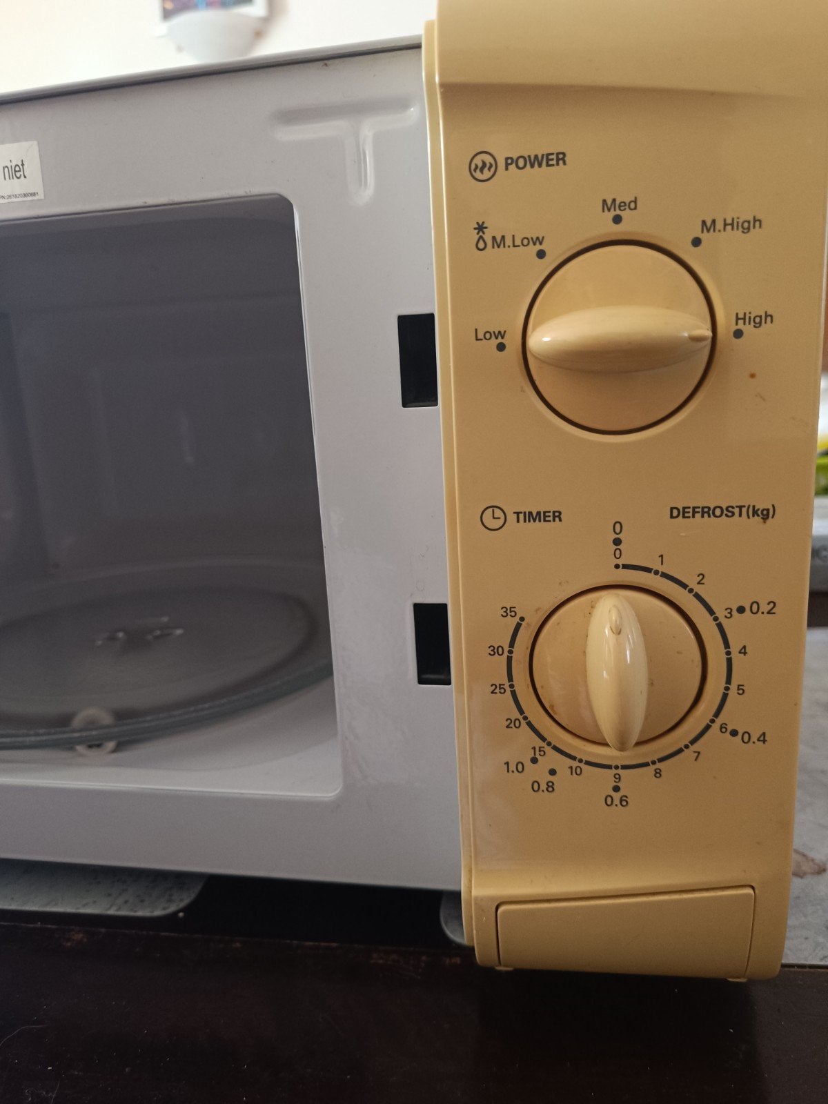 WLA MS720W Magnetron - Compact en Functioneel, Ophalen, Gebruikt, Magnetron, Draaiplateau