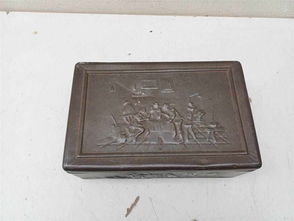 Bewaarblik /Tabaksblik 39829, Ophalen of Verzenden, Gebruikt, Koek(jes)
