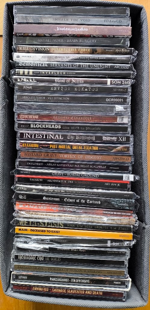 Death Metal cd lot (52 stuks) partij, Verzenden, Gebruikt