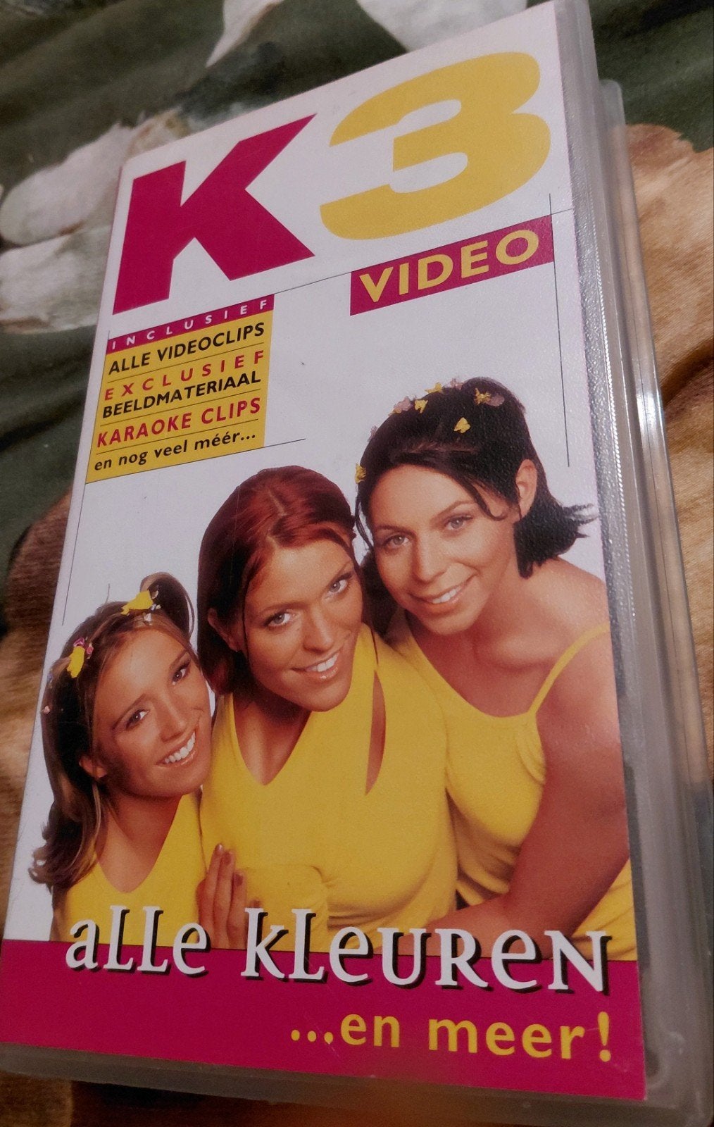 K3 Alle Kleuren ...en meer! VHS Video, Alle leeftijden, Ophalen of Verzenden, Gebruikt, Nederlandstalig