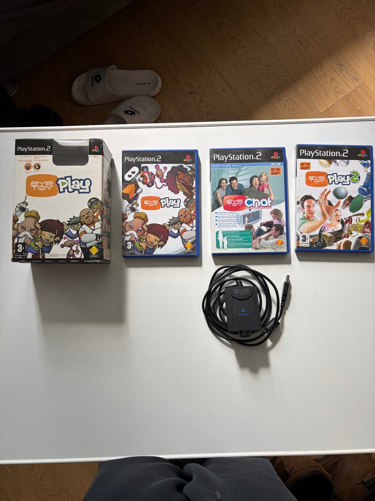 EyeToy Play PS2 Bundel: Camera, Play, Chat, Play 2, Gebruikt, Overige genres, Eén computer, Ophalen of Verzenden