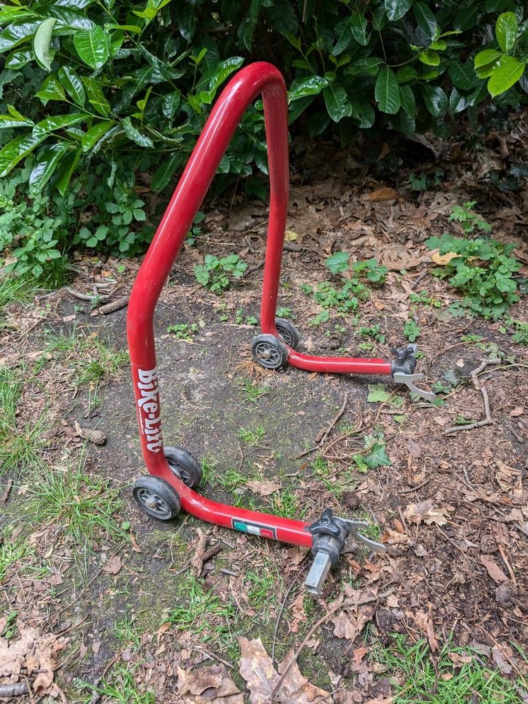 Bike-Lift paddock stand / motor standaard, Ophalen