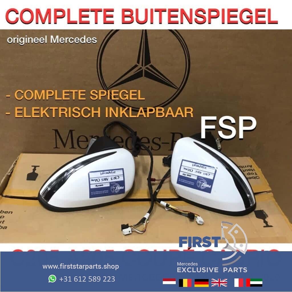 W205 Coupé Cabrio SPIEGEL LINKS RECHTS C205 A205 buitenspieg, Auto-onderdelen, Spiegels, Gebruikt, -, Ophalen of Verzenden, -