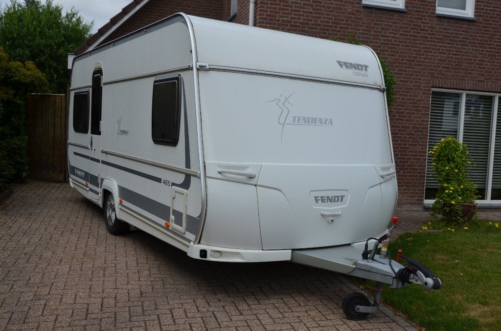 Fendt 465 Tendenza, Caravans en Kamperen, Vast bed, Kachel, Rondzit, Particulier