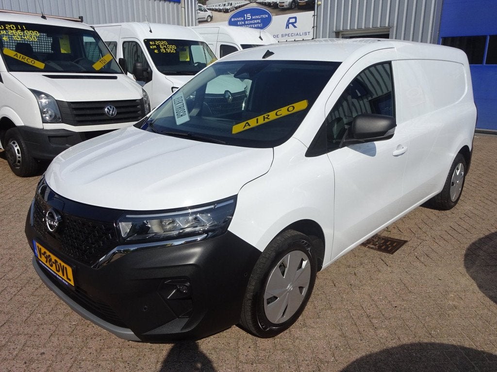 Nissan TOWNSTAR N-Connecta L2 45KW 100% ELEKTRISCH AIRCO CRU, 45 kWh, Stof, Gebruikt, Origineel Nederlands