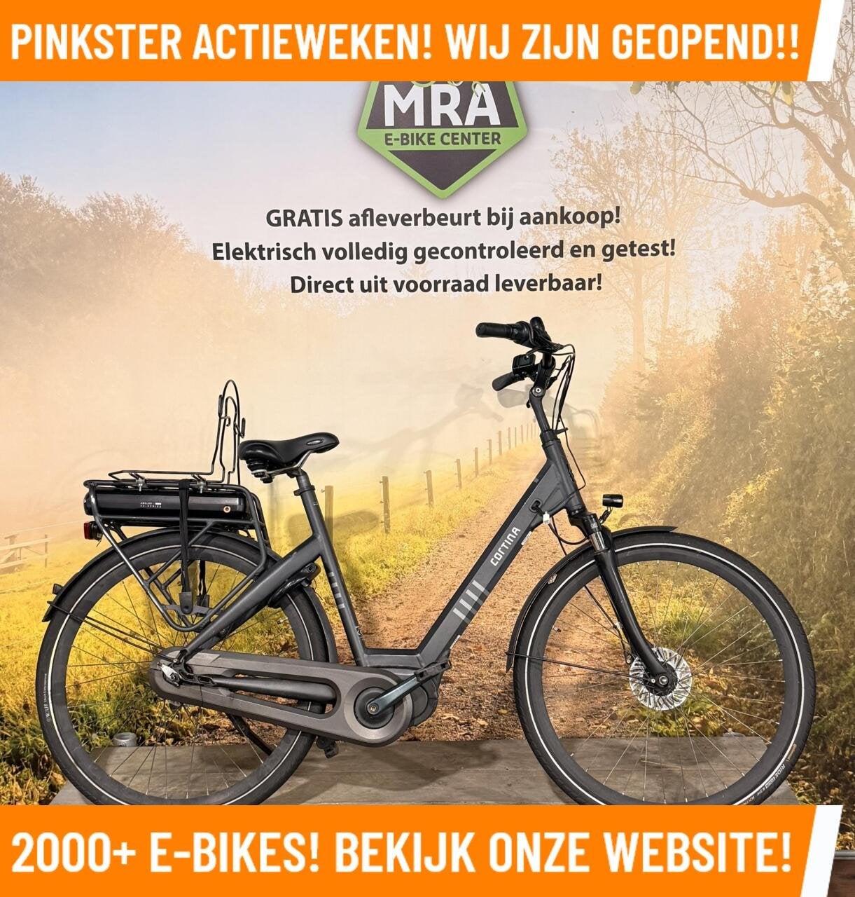 Cortina Elektrische fiets met goede midden motor ebike!, 55 tot 59 cm, Cortina