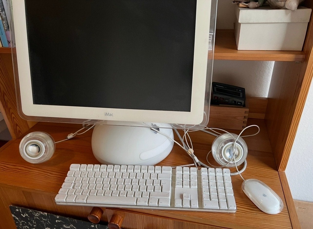Apple iMac G4 Sunflower – Vintage designicoon, werkend., Ophalen, Gebruikt, Minder dan 4 GB, HDD