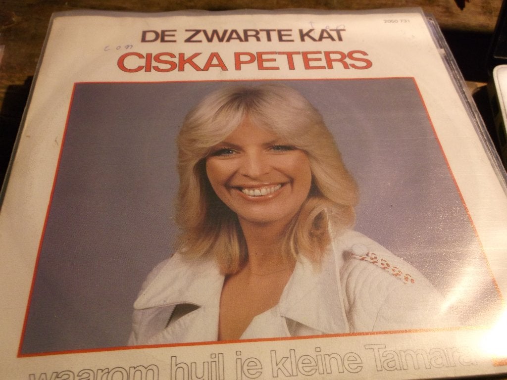 ciska peters De zwarte kat 168, Ophalen of Verzenden, Gebruikt, 7 inch, Nederlandstalig