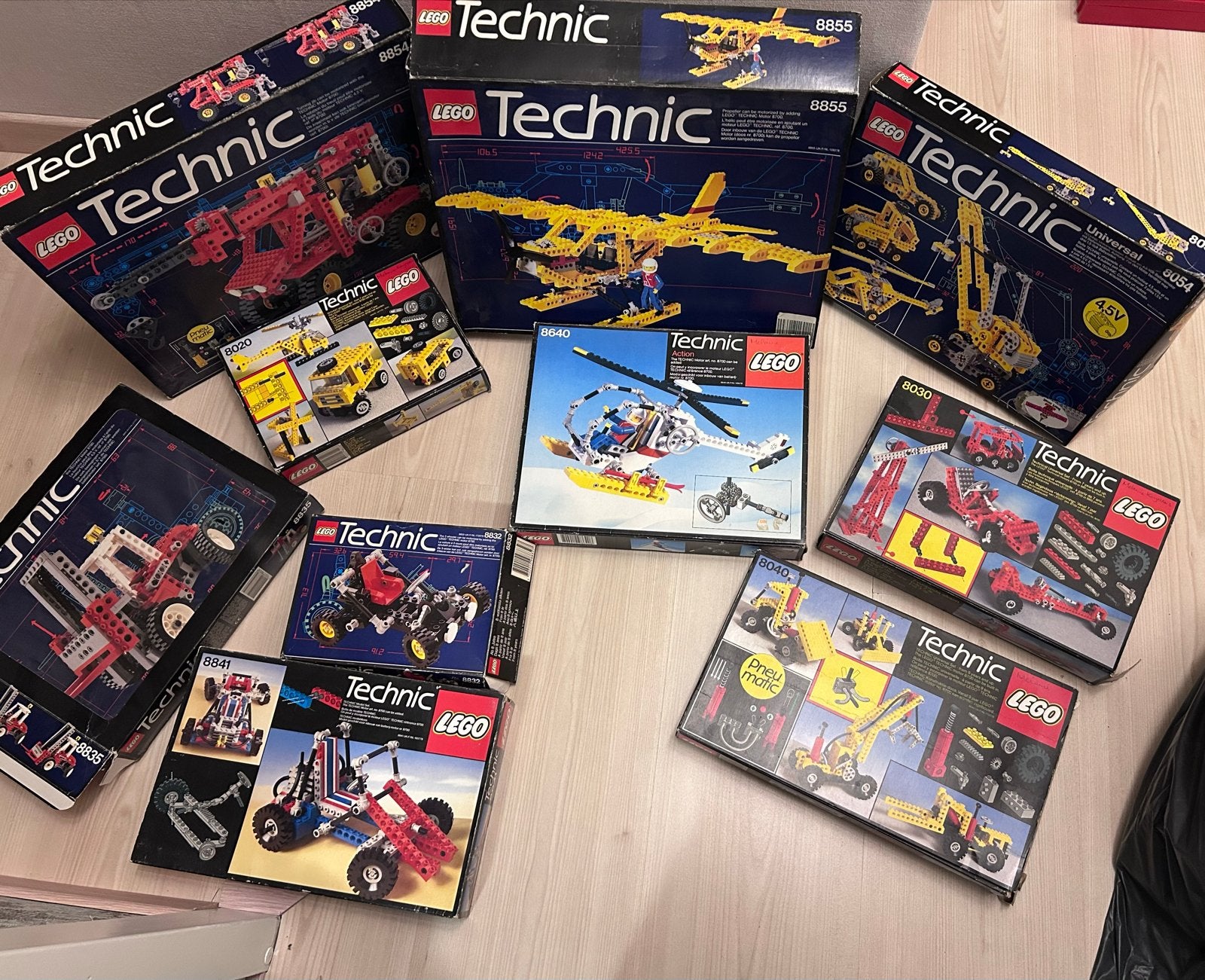 10x Vintage LEGO Technic Sets - Diverse Modellen, Gebruikt, Lego, Ophalen of Verzenden, Technic