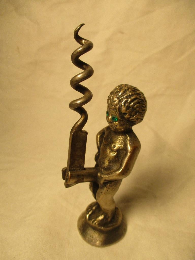 meneke pis wijn fles opener, Antiek en Kunst, Antiek | Gereedschap en Instrumenten, Ophalen of Verzenden