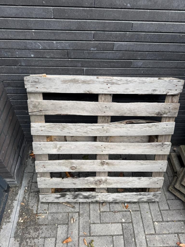 Palet hout, Ophalen, Gebruikt, Overige typen, Minder dan 200 cm