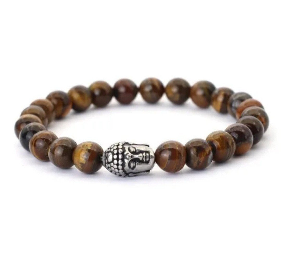 Boeddha/Demon Armband, Ophalen of Verzenden, Nieuw, Zwart, Met bedels of kralen