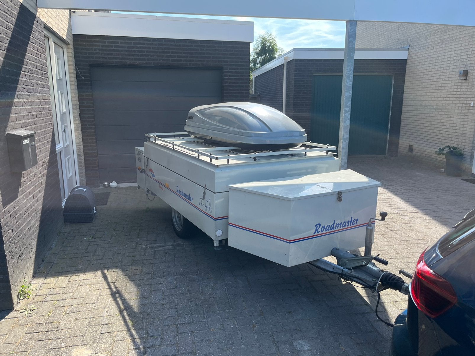 Roadmaster Family S vouwwagen 2005, Blauw, Aanwezig, Meer dan 6, Ophalen