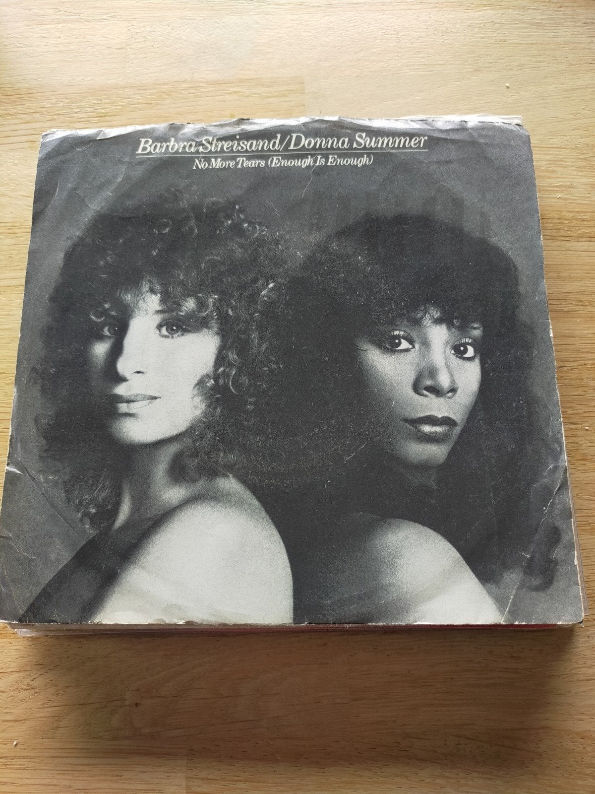 Barbra Streisand / Donna Summer , no more tears, Ophalen of Verzenden, Zo goed als nieuw, Pop