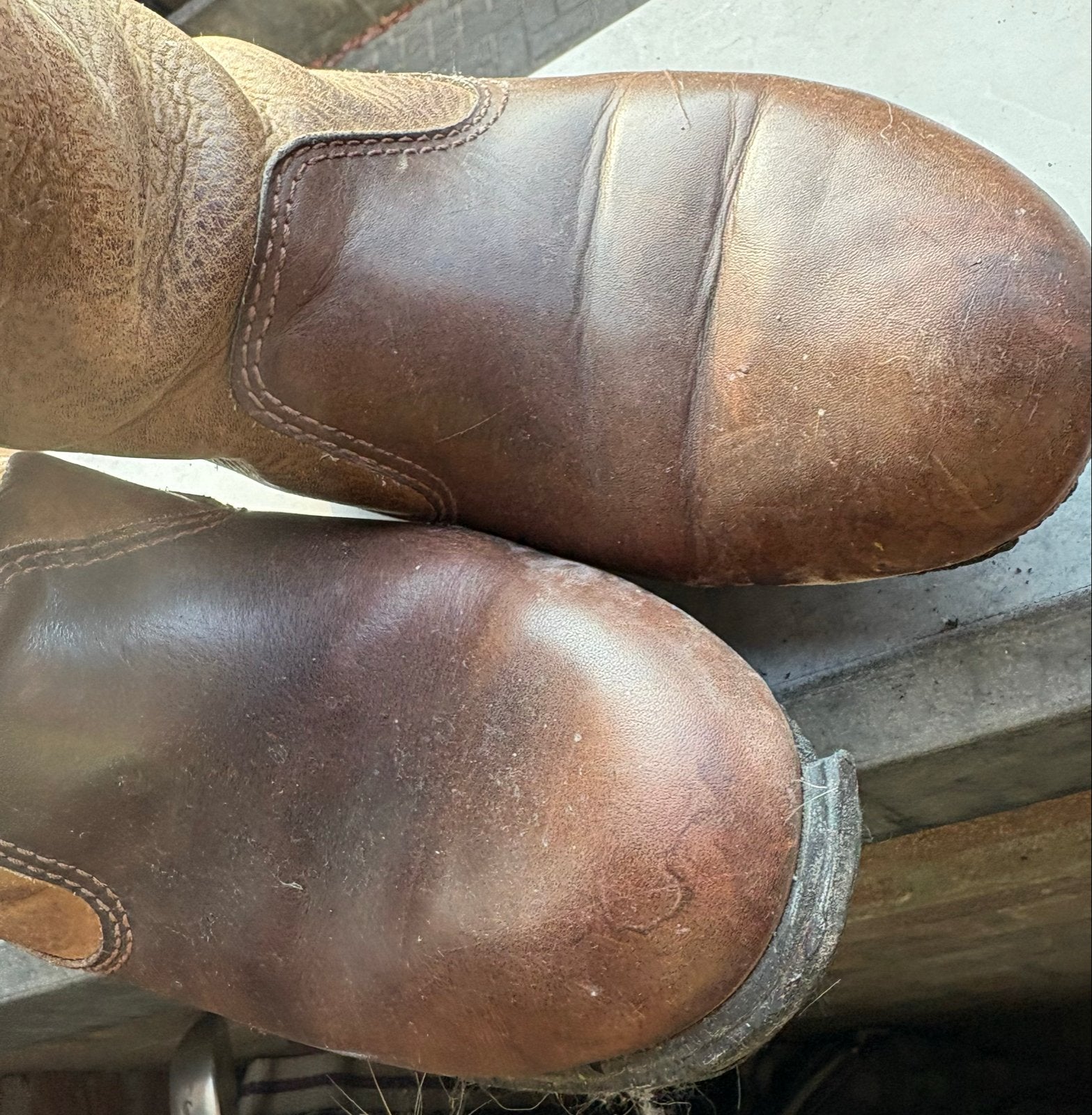 Dubarry leren laarzen - goede staat, nieuwe zool nodig, Ophalen of Verzenden, Gedragen, Bruin, Hoge laarzen