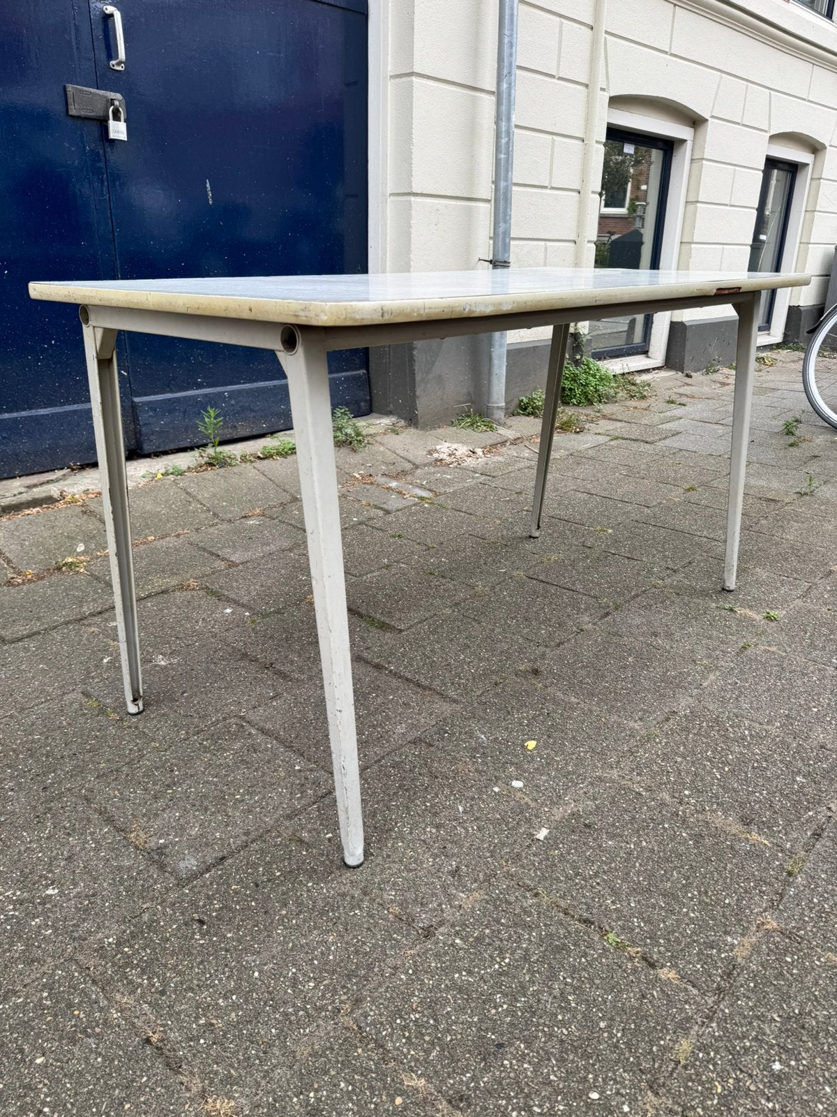 Friso Kramer Ahrend reform vintage tafel onderstel, Ophalen, Gebruikt