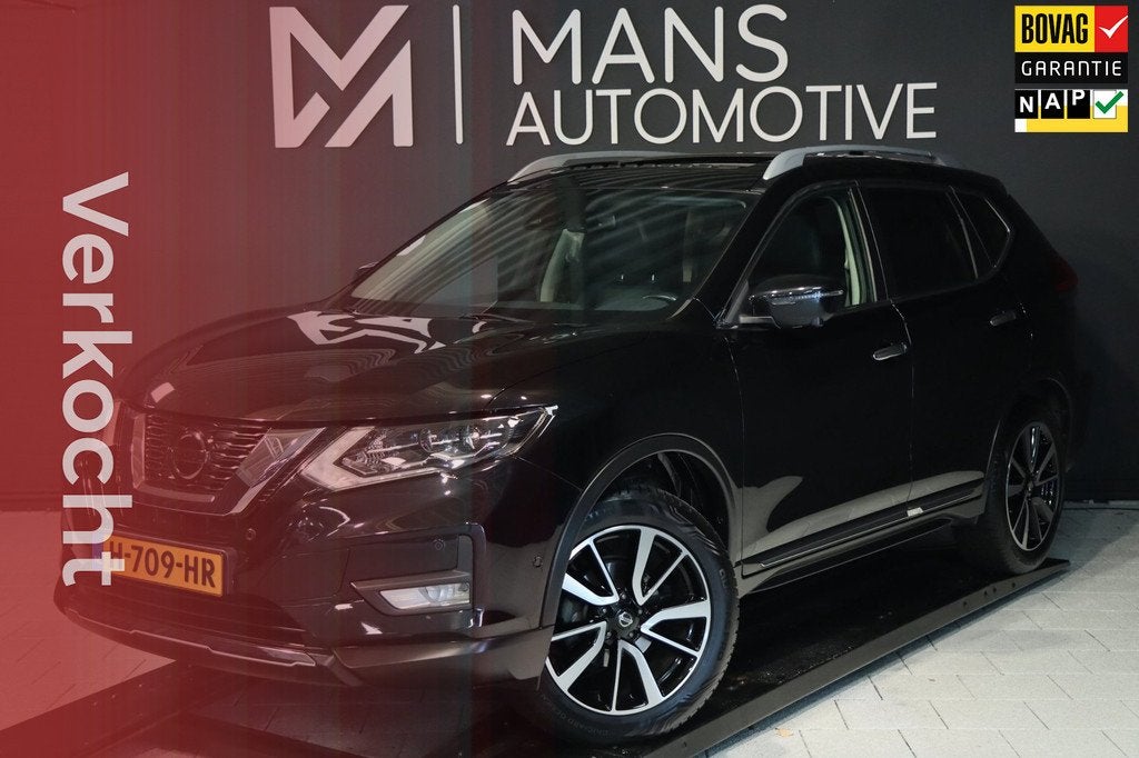 Nissan X-Trail 1.3 DIG-T Tekna / PANO / 360 / KEYLESS / BOSE, 15 km/l, Gebruikt, 4 cilinders, Zwart