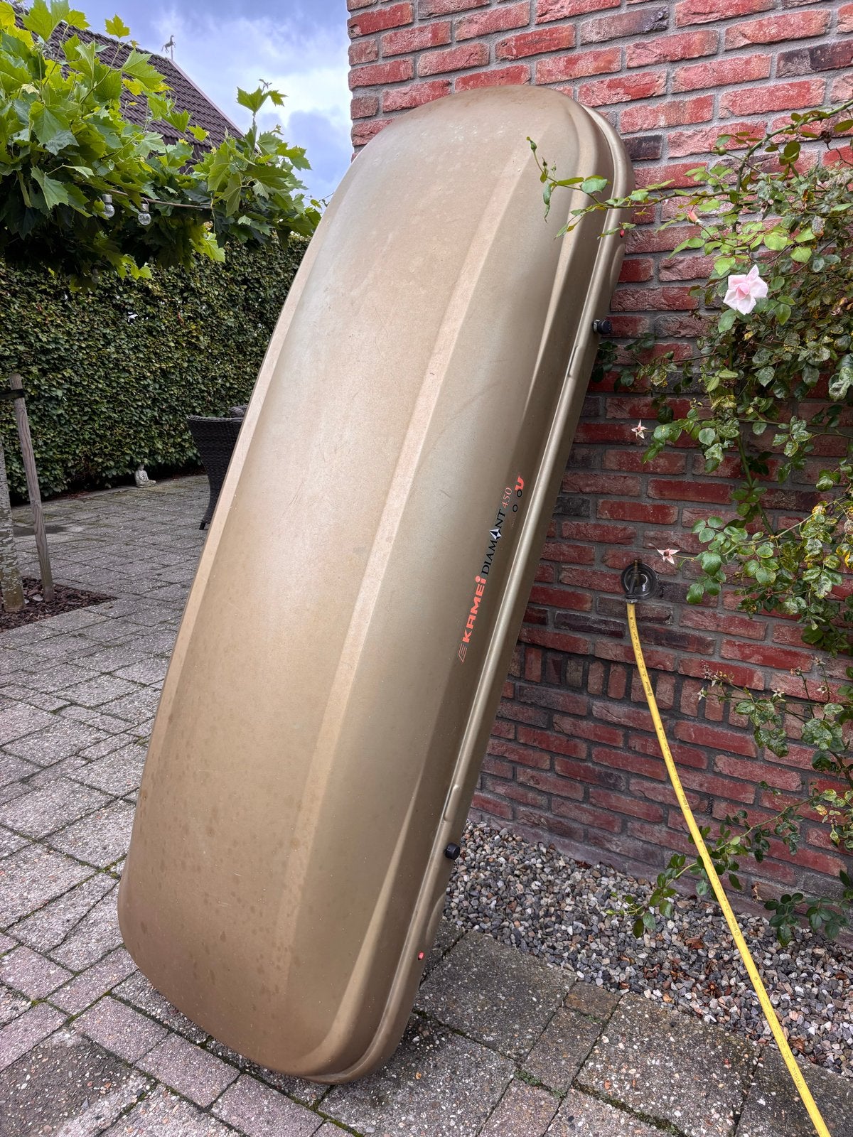 Kamei Diamant 450 Dakkoffer met Dakdragers, Auto diversen, Dakkoffers, Ophalen of Verzenden, Gebruikt