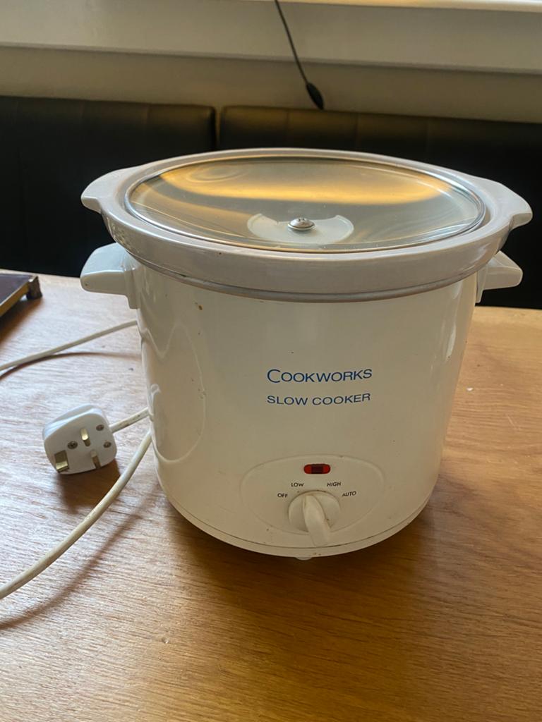 Cookworks Slow Cooker - Ideaal voor heerlijke maaltijden, Witgoed en Apparatuur, Slowcookers, Ophalen of Verzenden, Gebruikt