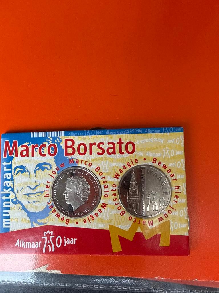 Marco Borsato Waagjes Muntkaart Alkmaar 750 jaar, Ophalen of Verzenden, Koningin Beatrix, Overige waardes, Setje