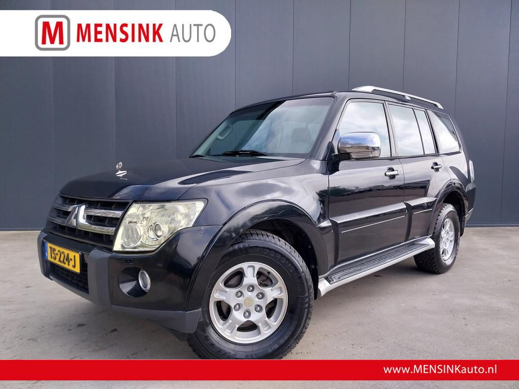 Mitsubishi Pajero 3.0 V6 AUTOMAAT 7 PERS LEER CRUISE ECC TRE, Automaat, Gebruikt, Zwart, Bedrijf