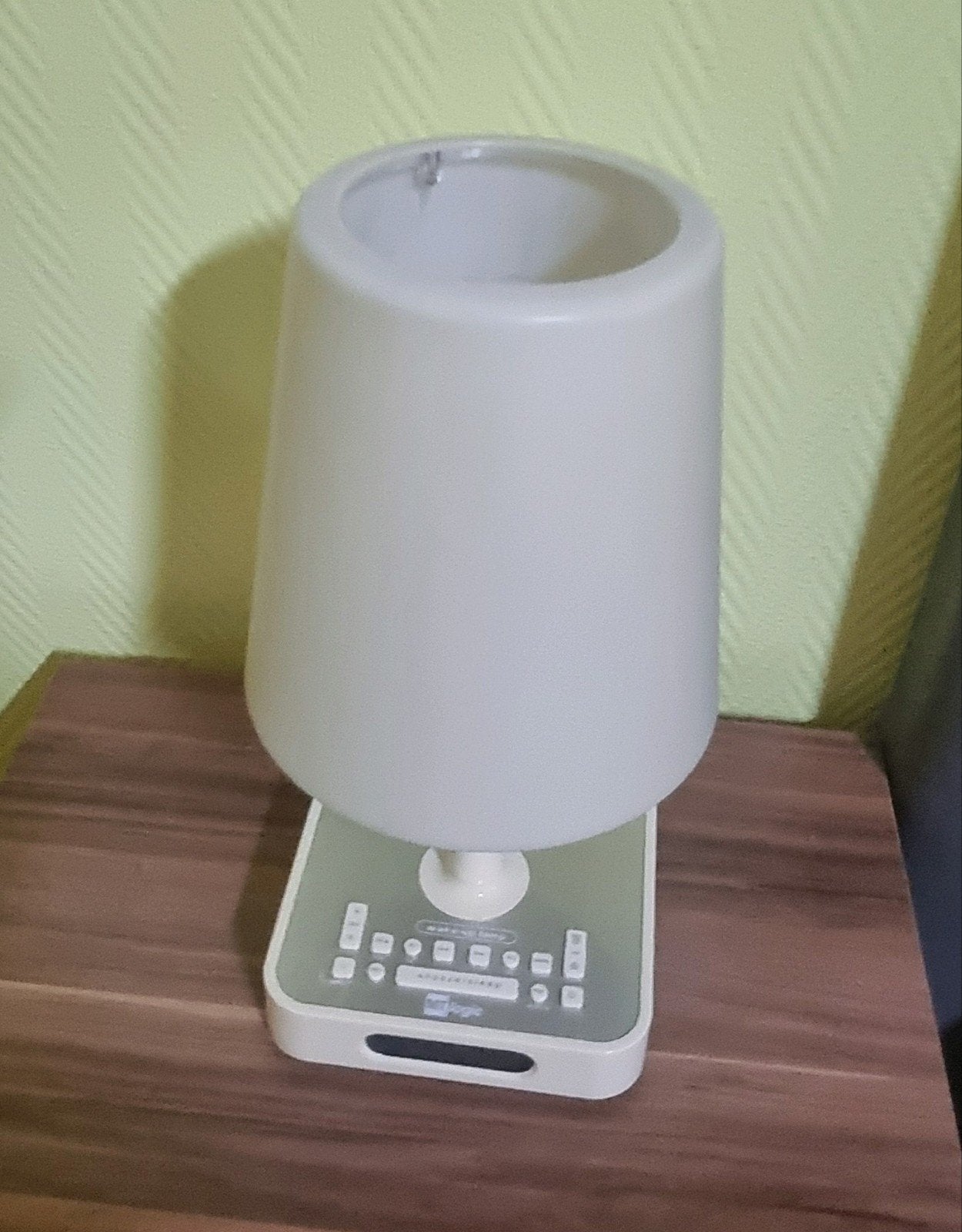 Wekker met lamp - Gebruikt, Kunststof, Gebruikt, Overige merken, Nachtlamp