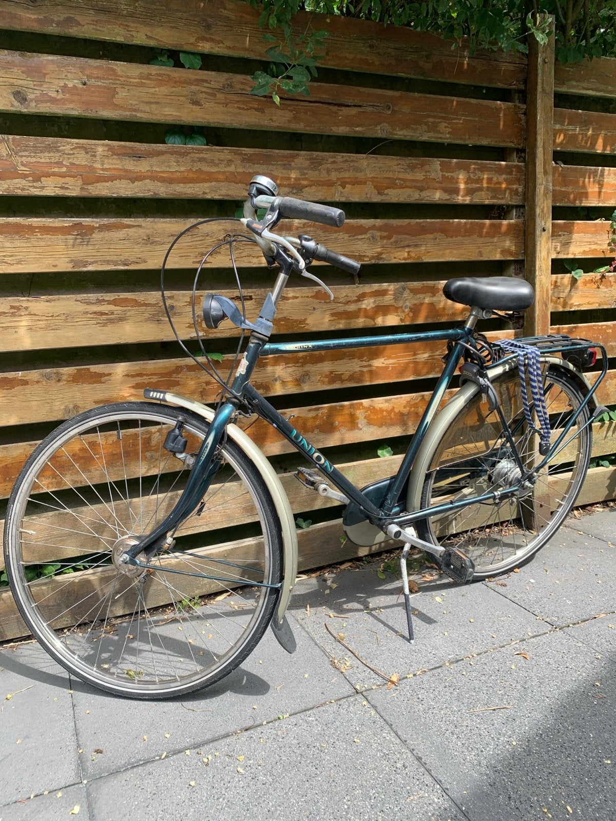 Union herenfiets met 4 versnellingen, Gebruikt, Versnellingen, 57 tot 61 cm, Trommelrem