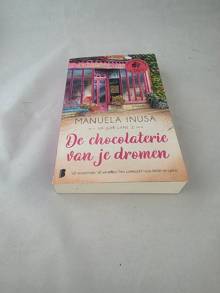 De chocolaterie van je dromen, Boeken, Europa overig, Manuela Inusa, Ophalen, Gelezen