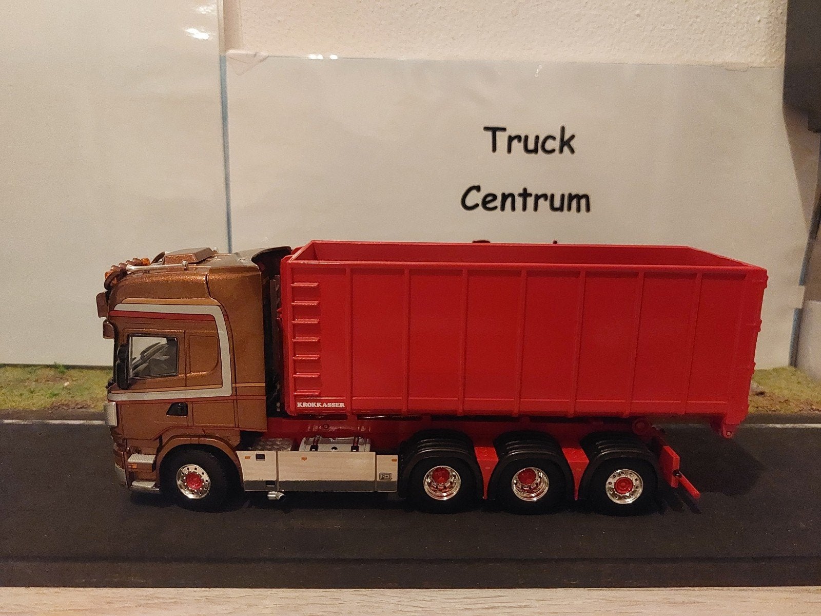 TONERUD; SCANIA R6 TOPLINE 8X4 RIGED TRUCK WITH HOOKLIFT SYS, Ophalen of Verzenden, Nieuw, Bus of Vrachtwagen, Wsi