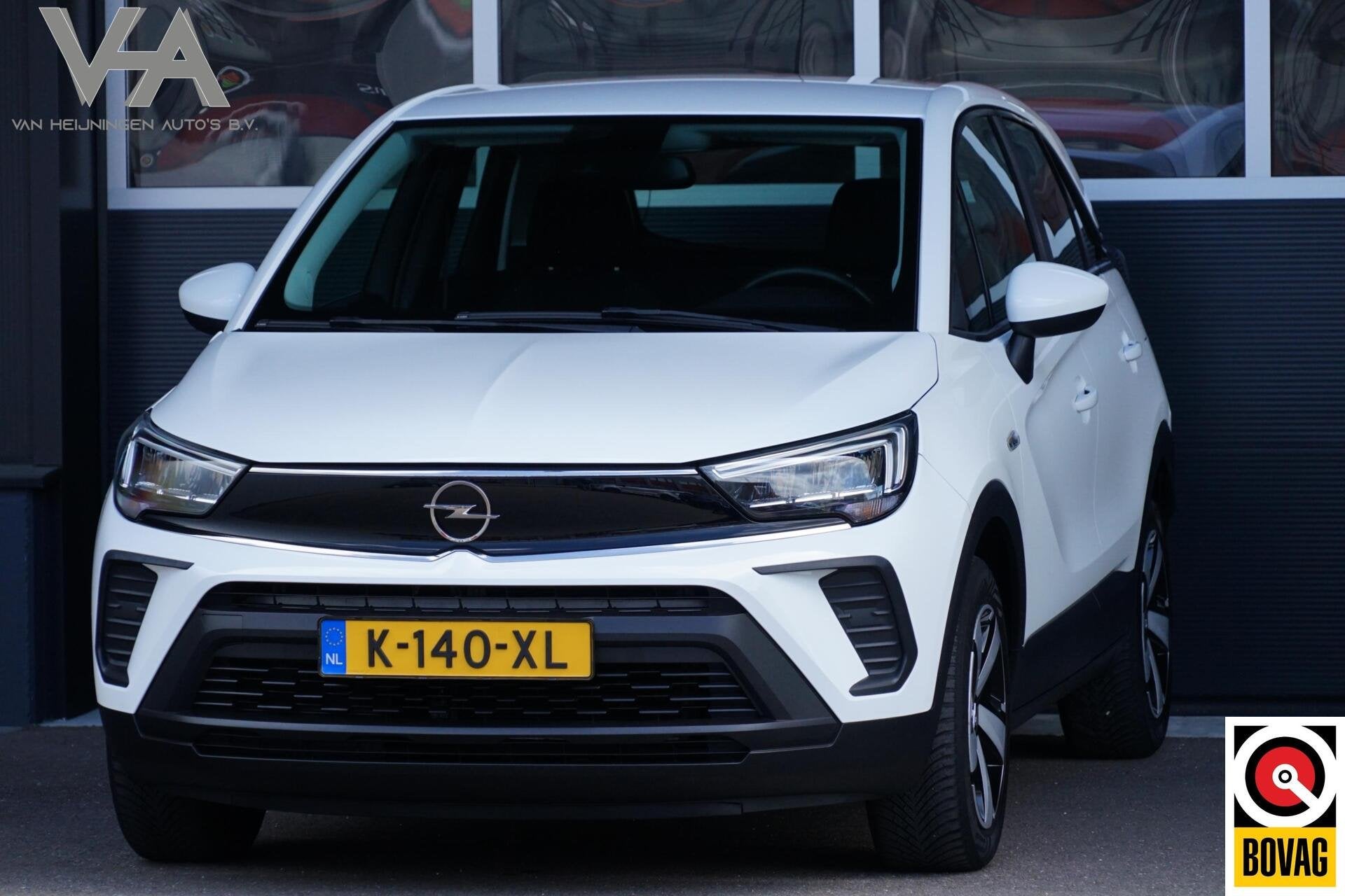 Opel Crossland 1.2 Edition NL, 1e eig. CarPlay, cruise, LED, Auto's, Voorwielaandrijving, Gebruikt, Euro 6, 1199 cc