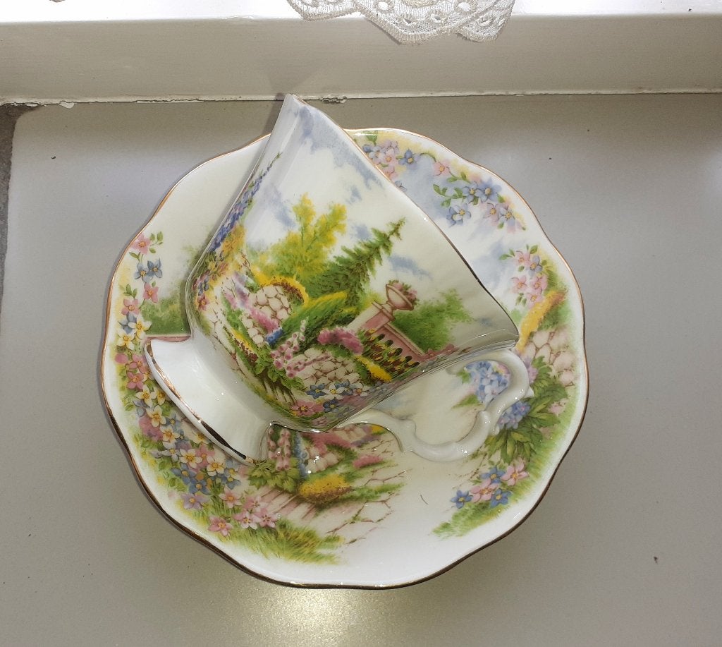 Royal Albert kop en schotel, Ophalen of Verzenden