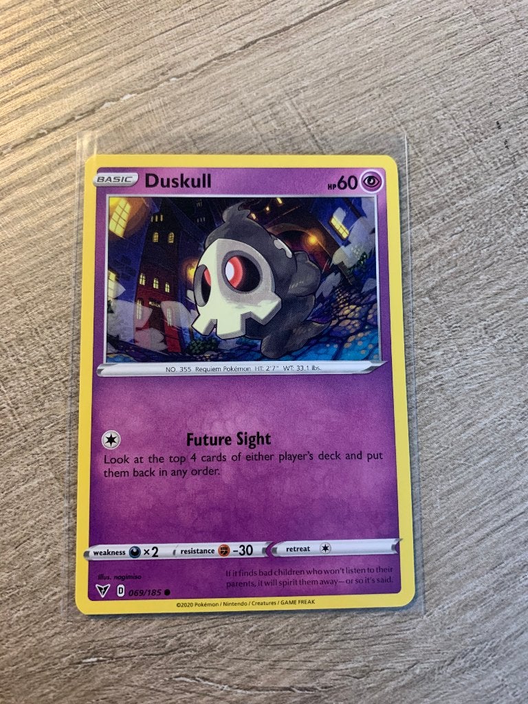 Duskull 069/185 Vivid Voltage - Pokémon Kaart, Ophalen of Verzenden, Nieuw, Losse kaart