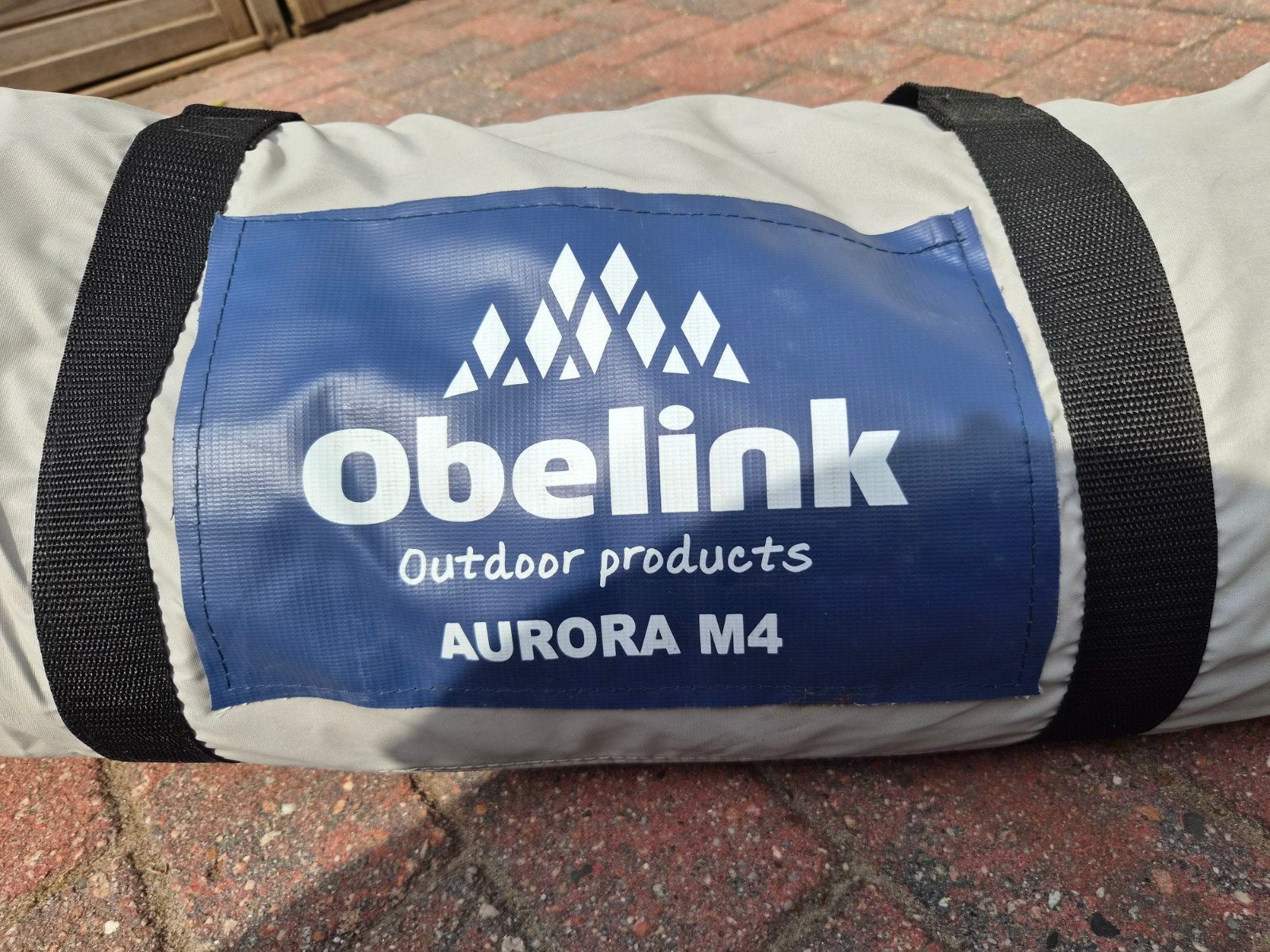 Obelink Aurora M4 voortentluifel + luifelframe (25 mm staal), Ophalen of Verzenden, Zo goed als nieuw