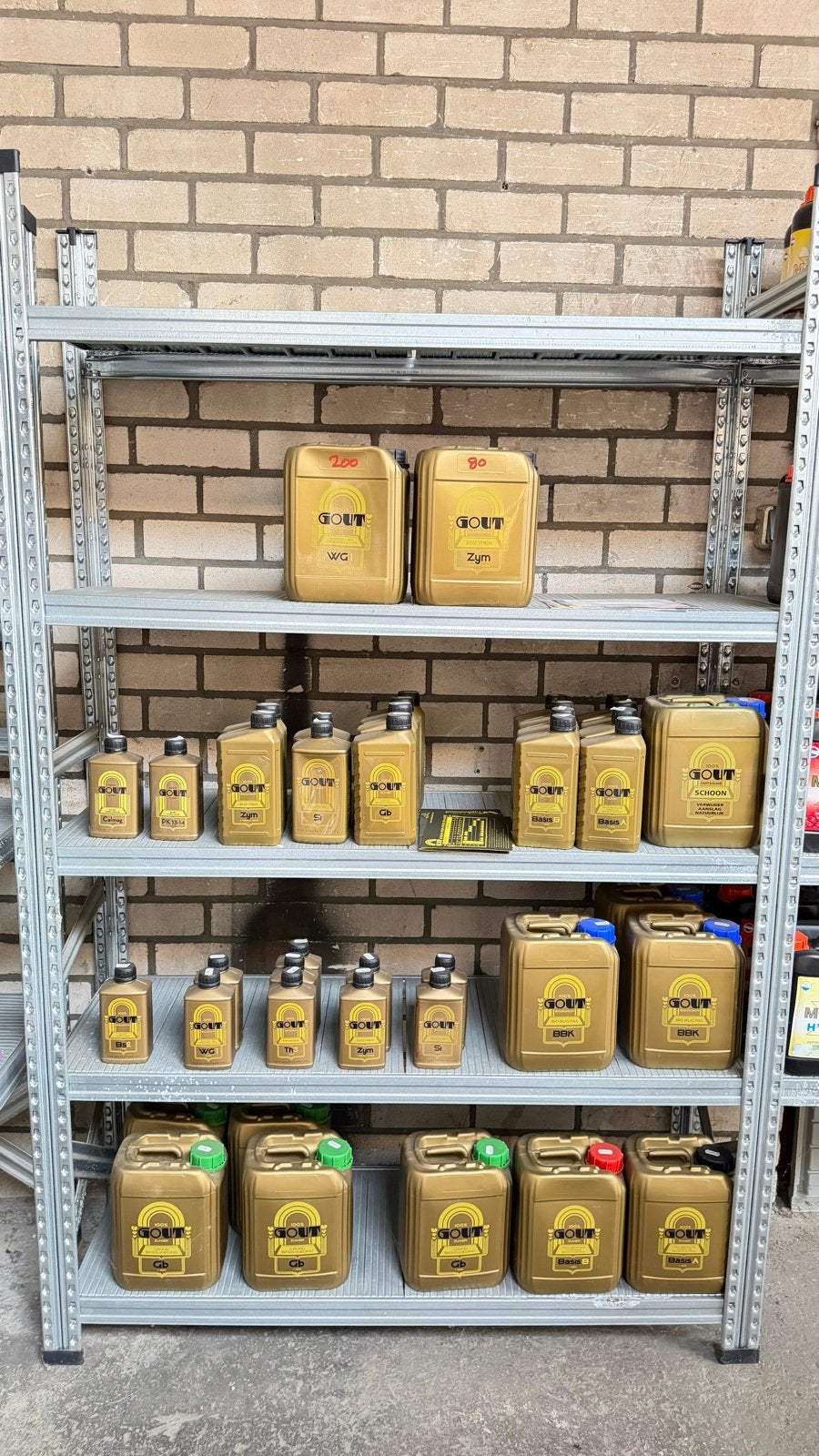 Gehele Gout assortiment - Diverse producten, Ophalen, Gebruikt