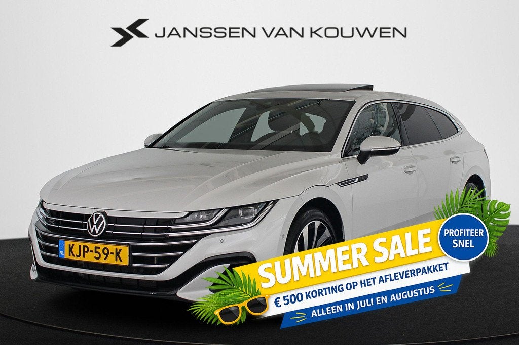 Volkswagen Arteon Shooting Brake 1.4 TSI eHybrid R-Line Busi, Auto's, Volkswagen, Arteon, Gebruikt, 4 cilinders, Wit
