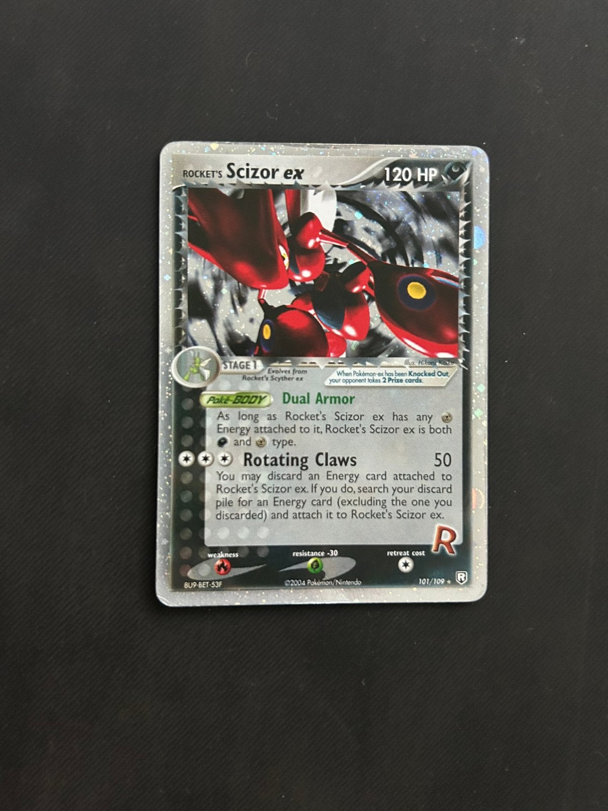 Team rockets Scizor ex, Ophalen of Verzenden, Zo goed als nieuw