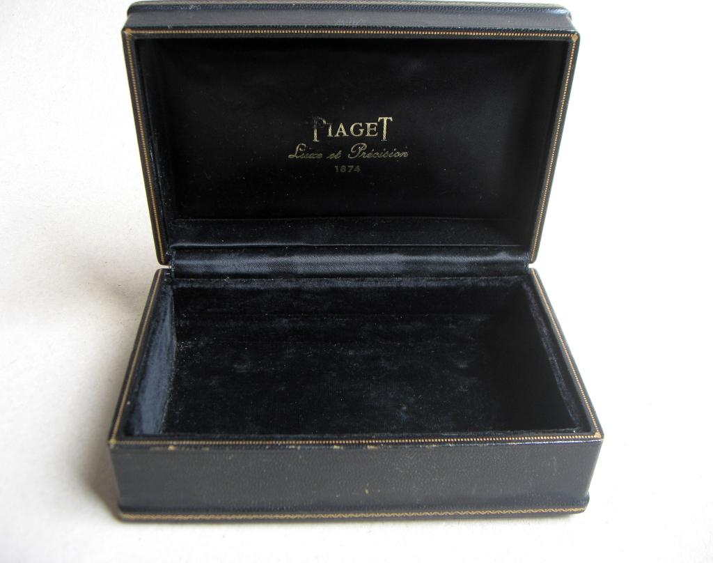 Vintage sieraden/horloge doos  van Piaget, jaren 70, Ophalen of Verzenden