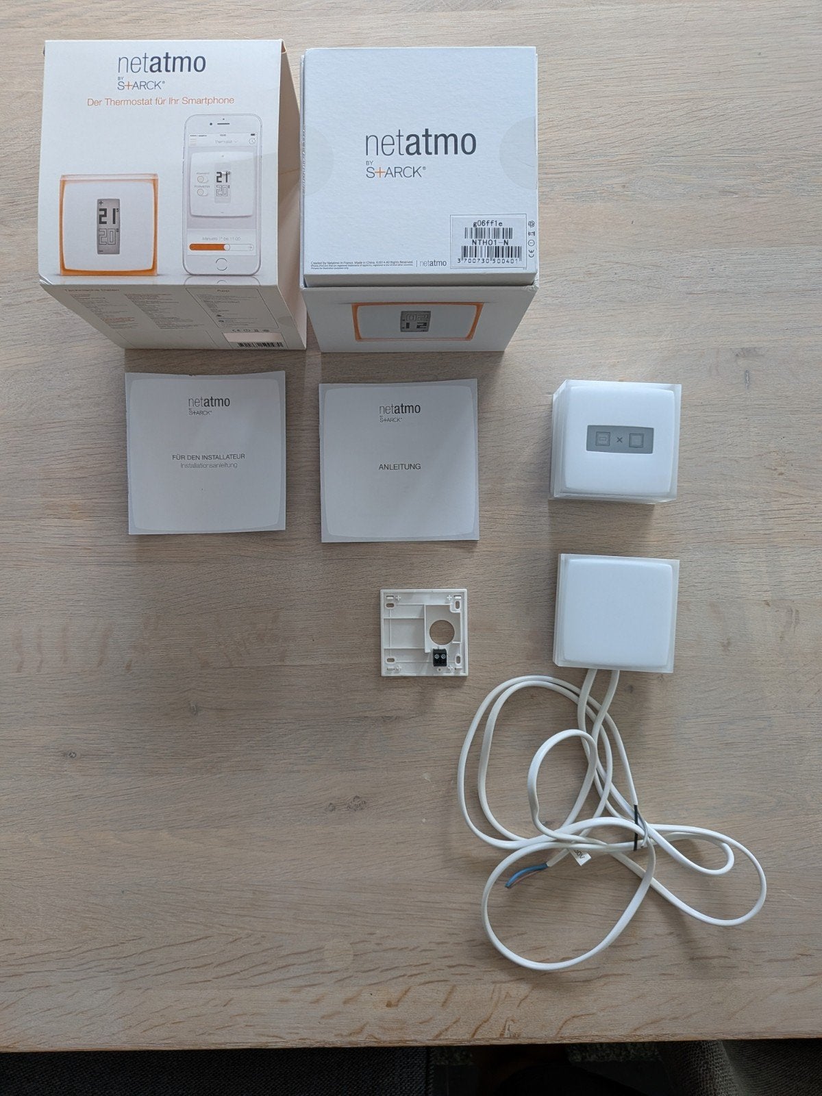 Netatmo thermostaat, regel de temperatuur in huis met de app, Ophalen, Draadloos, Gebruikt