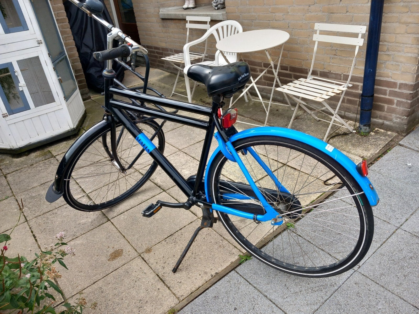 heren  fiets 28 inch, Ophalen, Terugtraprem, Sparta, Gebruikt