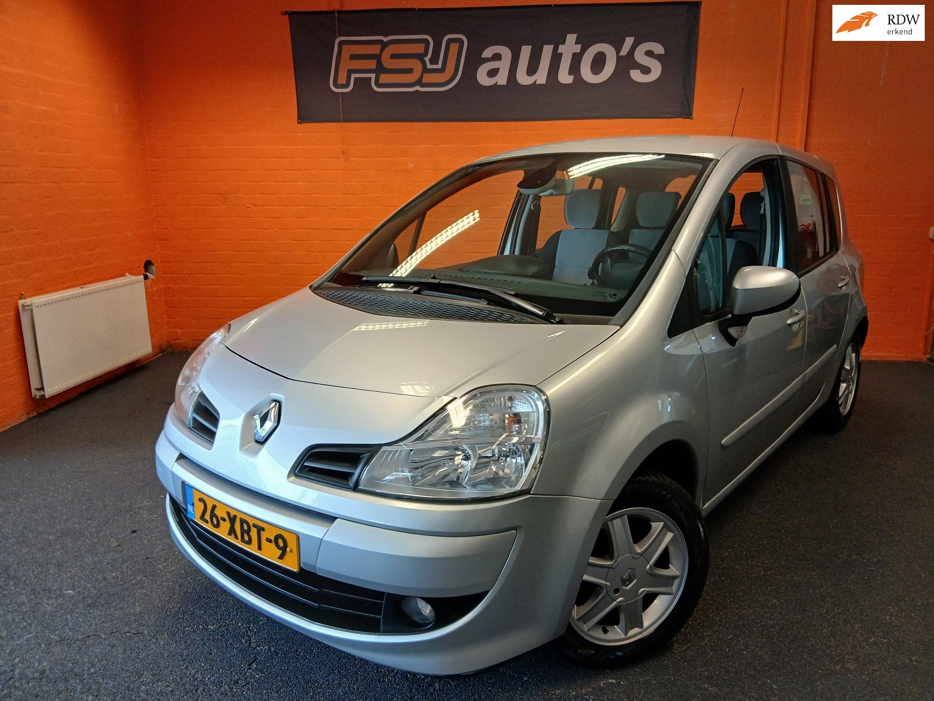 Renault Grand Modus 1.6 16V / AUTOMAAT / DYNAMIQUE / AIRCO!, Stof, 4 cilinders, 1210 kg, Bedrijf