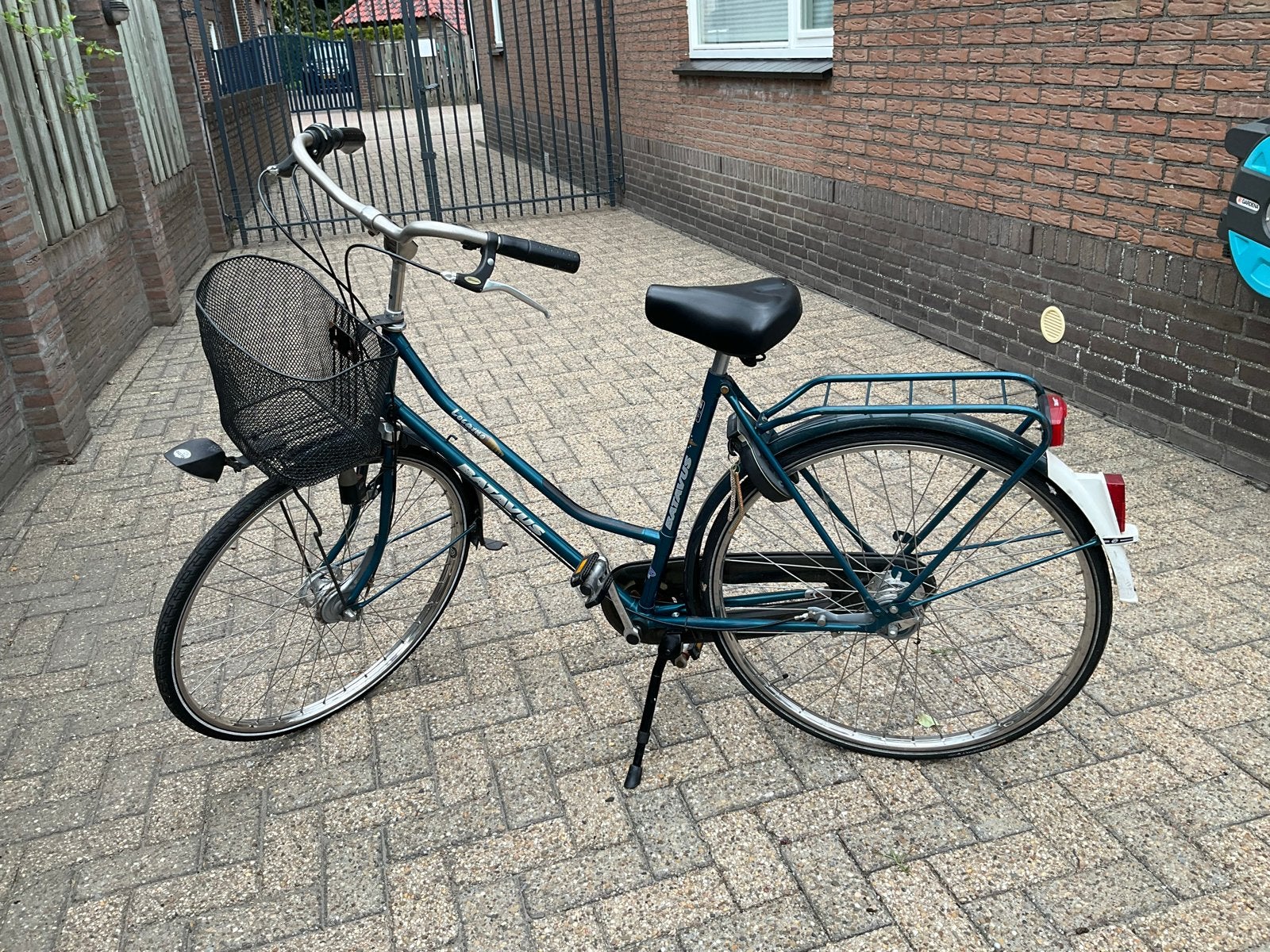 Batavus Damesfiets met Mand - Goede Staat, Fietsen en Brommers, Fietsen | Dames | Damesfietsen, Ophalen, Velgrem, Batavus, 53 tot 56 cm