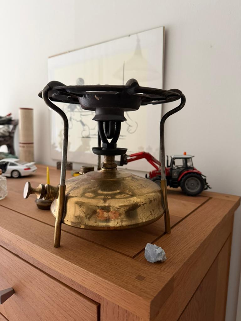 ANTIEKE ZWEEDSE KOOKTOESTEL JAREN 1950, Antiek en Kunst, Ophalen of Verzenden