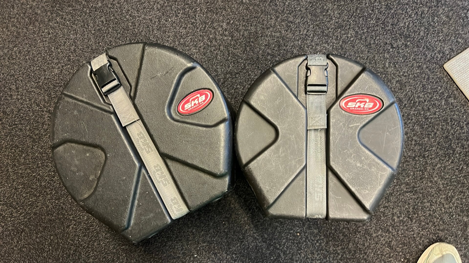 SKB Drum Tom Cases 10" & 12", Muziek en Instrumenten, Ophalen of Verzenden, Gebruikt, Overige merken