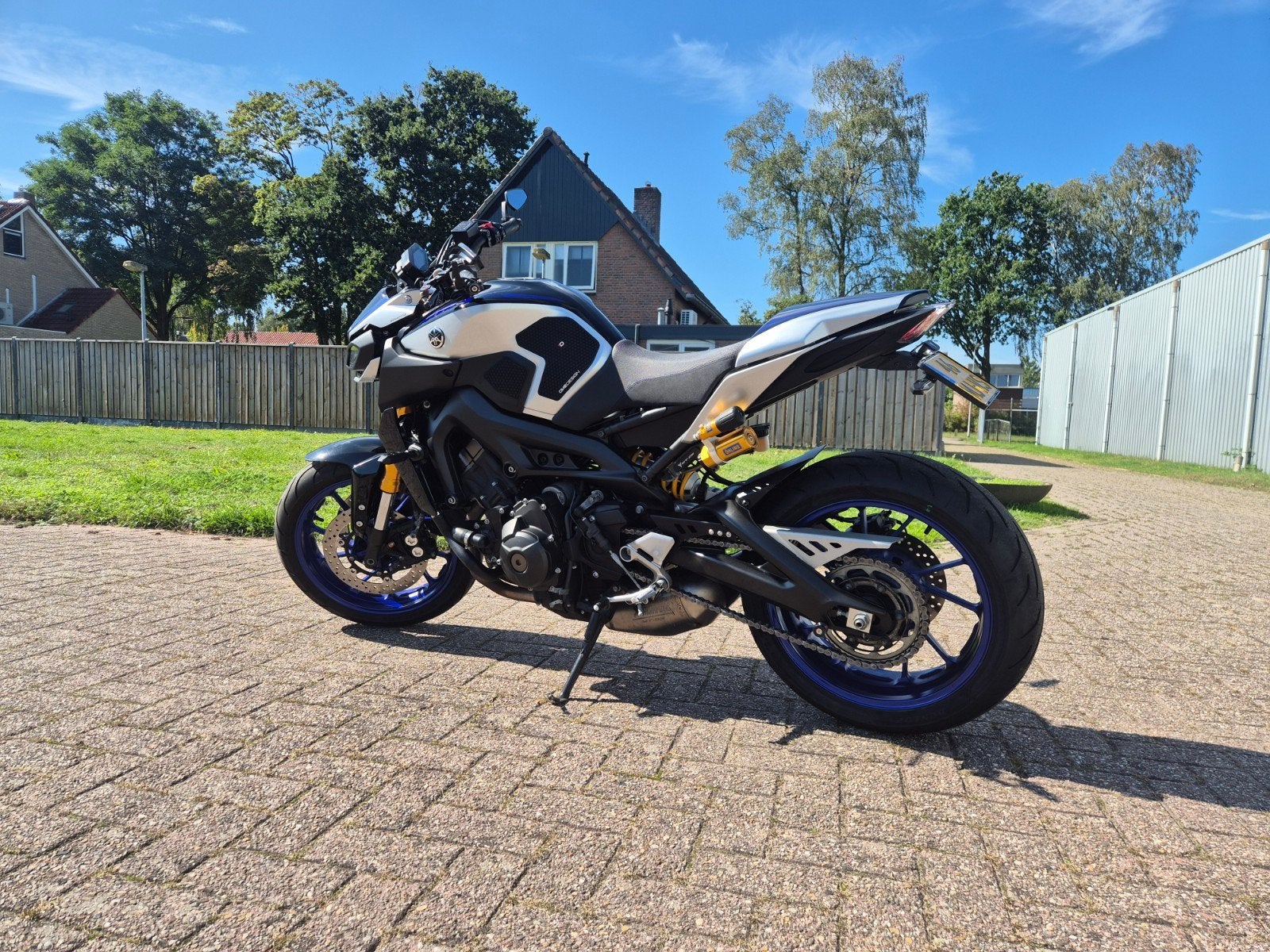 Yamaha MT-09 SP 2018 | Akra | NIEUWE ACHTERBAND, Motorrijbewijs A, Gebruikt, 3 cilinders, Particulier