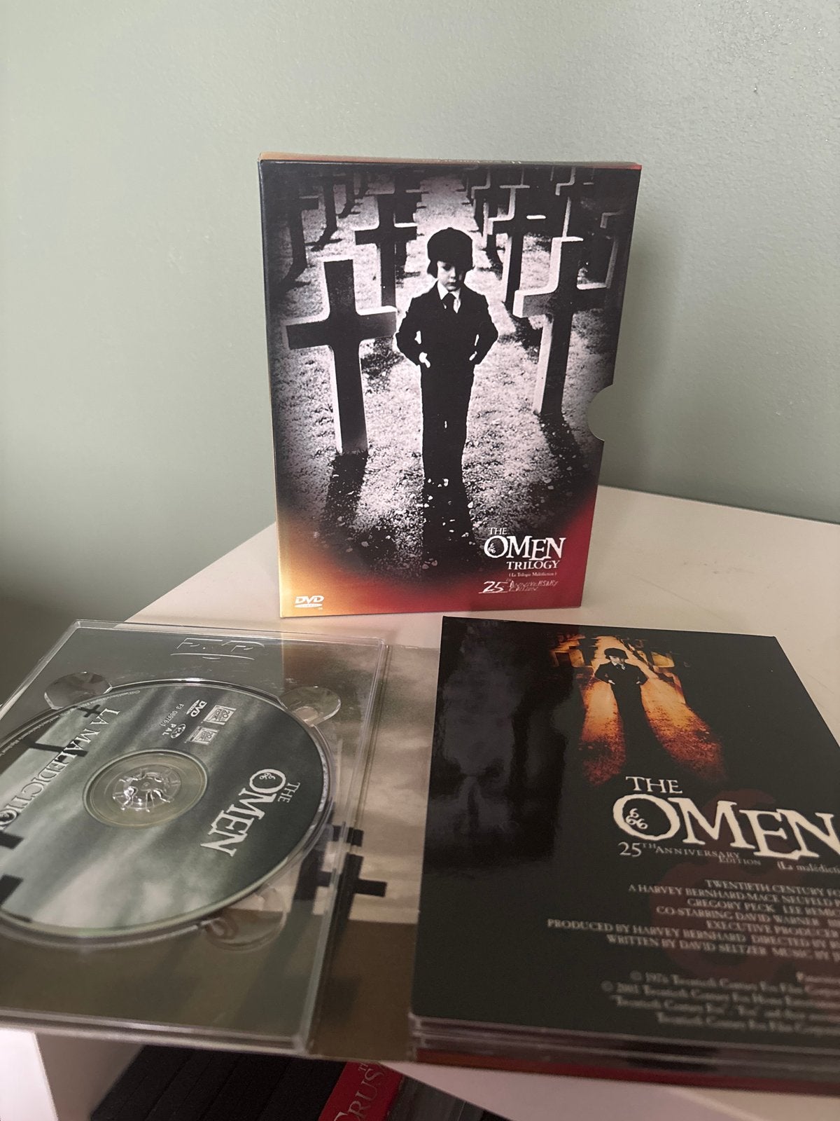 The Omen Trilogy 25th Anniversary Edition DVD Boxset, Cd's en Dvd's, Horror, Engels, Vanaf 16 jaar, Speciale editie