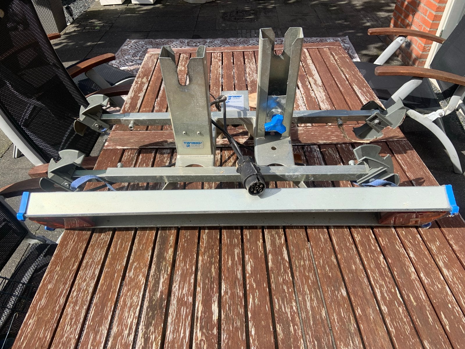 Twinny Load trekhaak fietsendrager voor 2 fietsen, Ophalen, 2 fietsen, Gebruikt, Trekhaakdrager