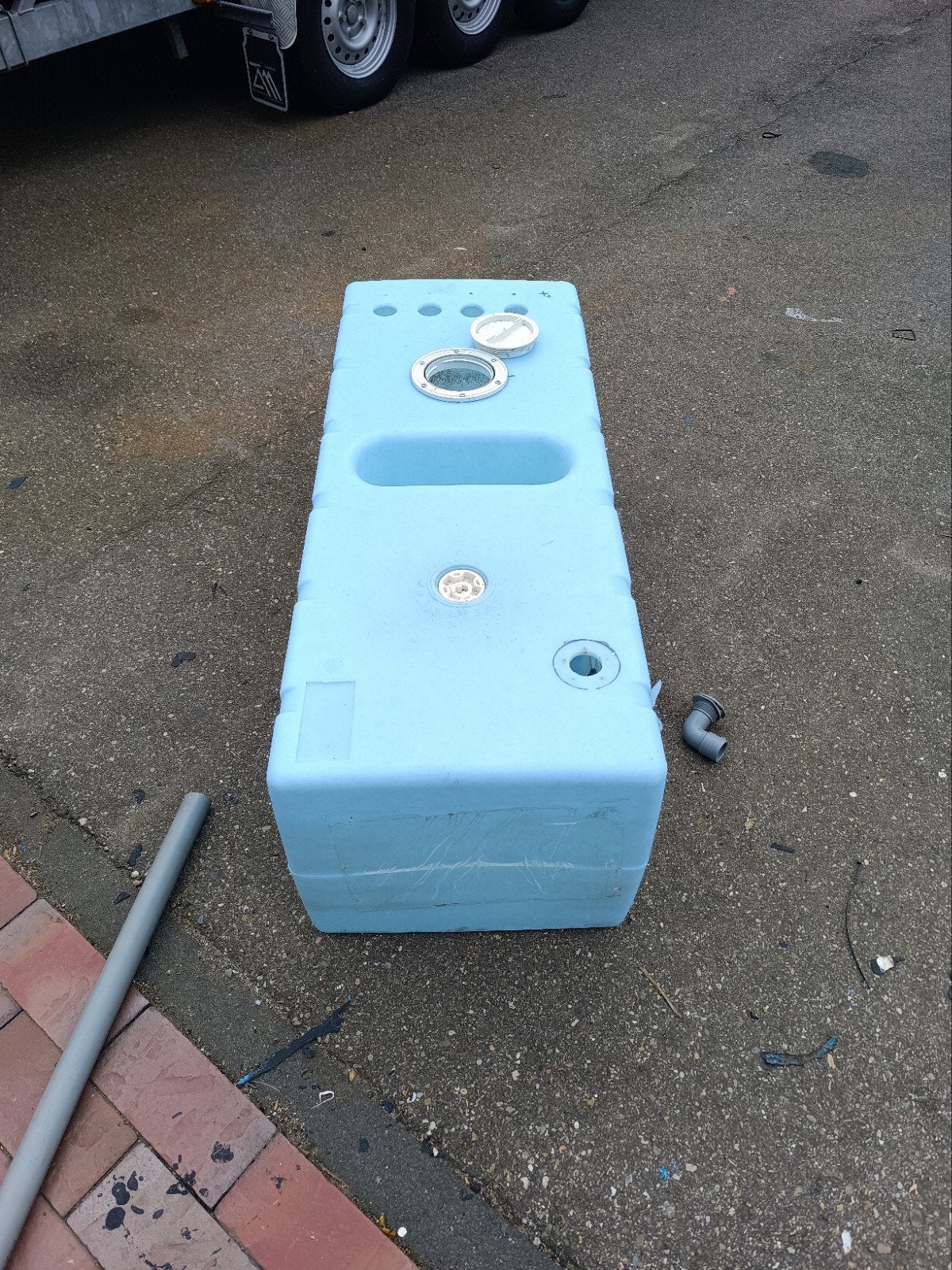 Vuilwater tank 170 liter Vetus, Ophalen, Motor en Techniek, Motorboot