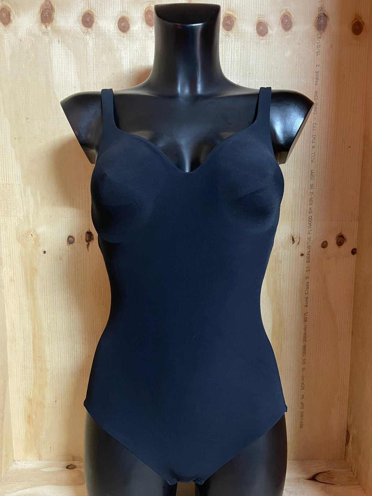 Wacoal Body Maat 75c - 75d Model gra931, Verzenden, Zwart, Body of Korset