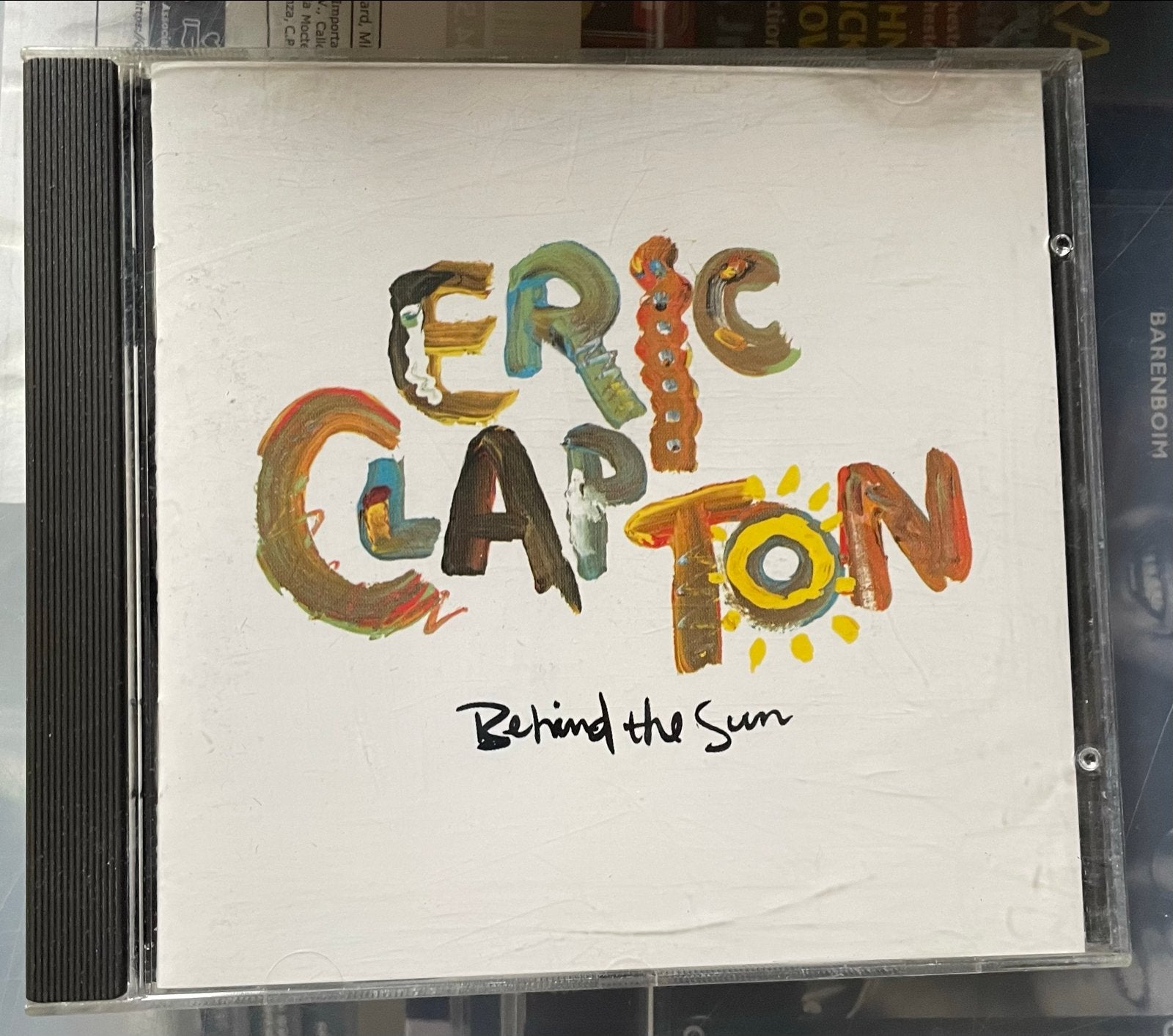 Eric Clapton - Behind the Sun CD, Ophalen of Verzenden, Gebruikt, Rock, Album